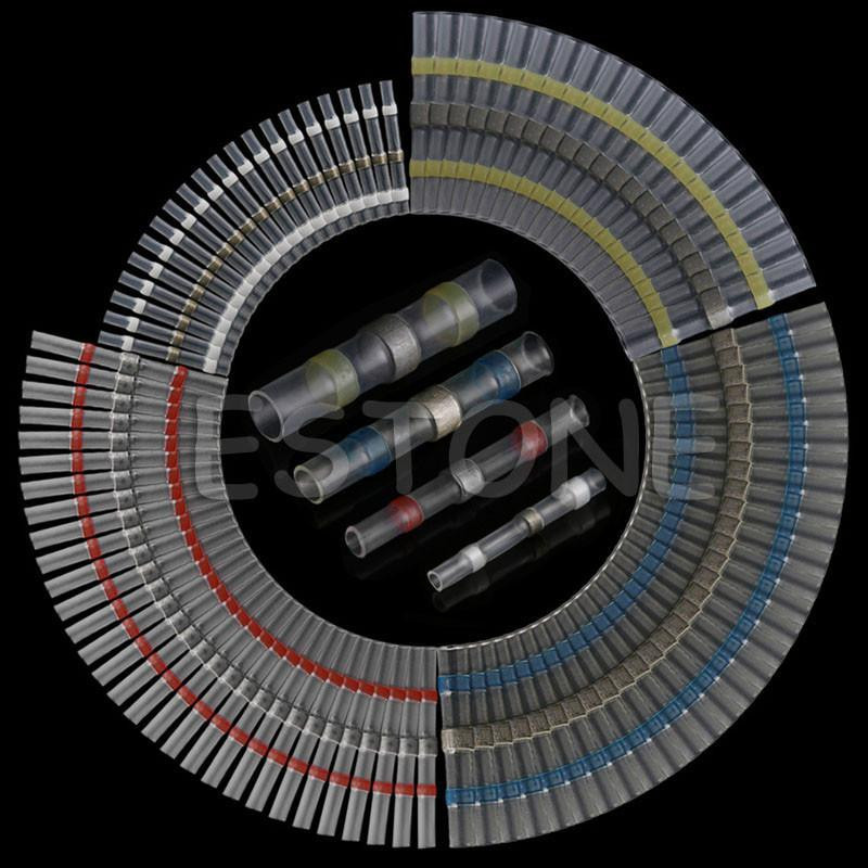 100pcs 2610awg Blandad Löda Ärm Värme Krympa Stånga Tråd Splitsa Connector