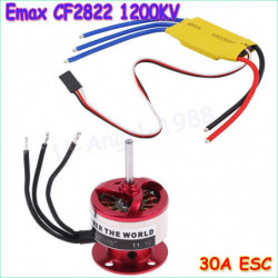 Emax Cf2822 1200kv Outrunner Motor Esc 30a Flygplan