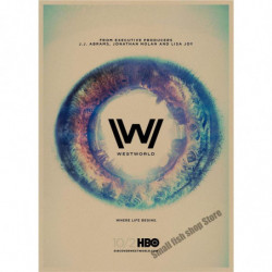 Westworld Retro Affisch...