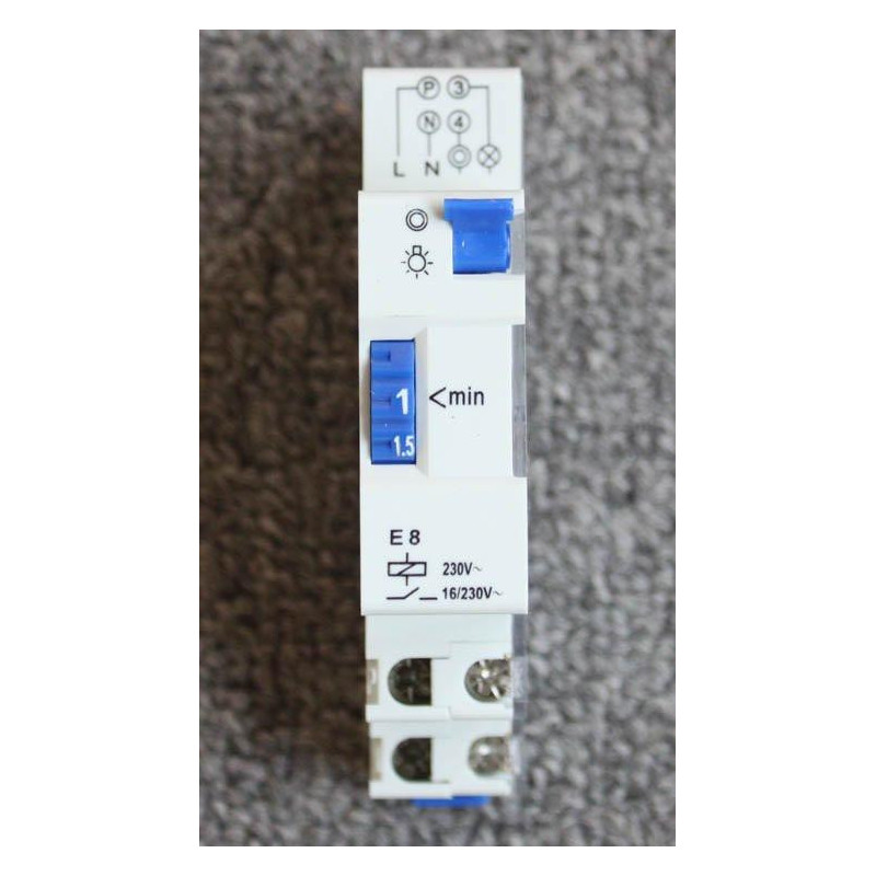 Alst8 Trappa Ljus Mekanisk Tid Växla Timer Kontroller 16a 220v Begagnade För Korridor Belysning Med