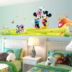 Mickey Mus Minnie Vil Mural...