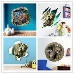 3d Dinosaurier Vägg...